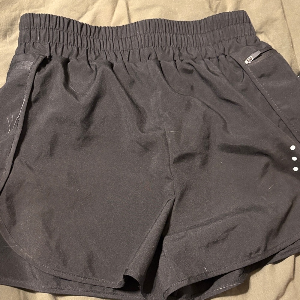 Women's Black Athletic Shorts